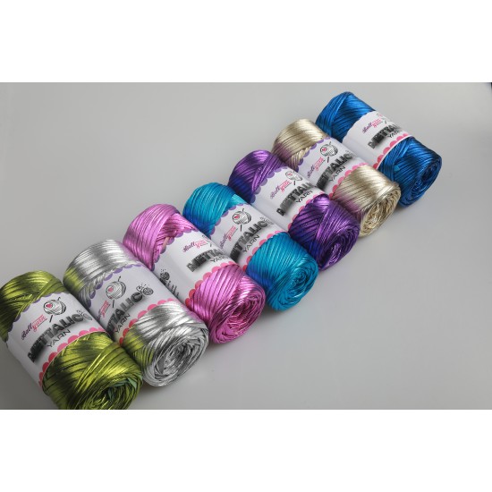 METTALİC YARN -NEON YEŞİL