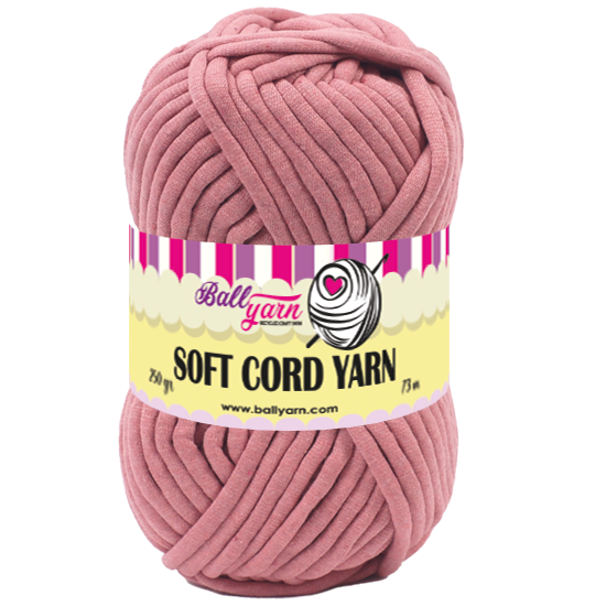 SOFT CORD YARN -GÜL KURUSU