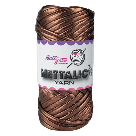 METTALİC YARN -BAKIR KAHVE