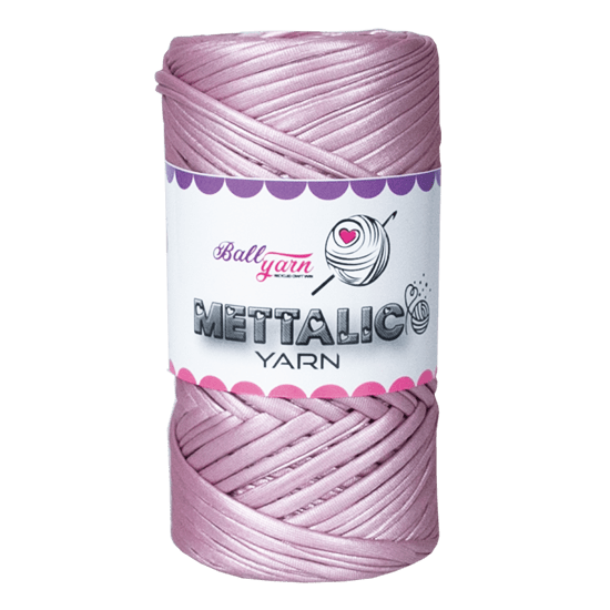 METTALİC YARN -PUDRA PEMBE