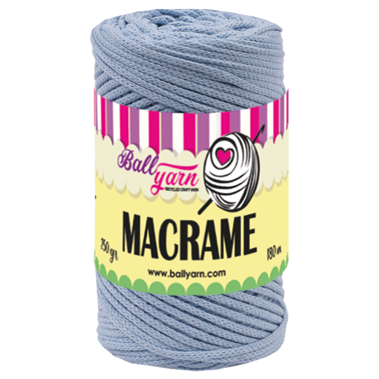 Macrame-604 BEBE MAVİ