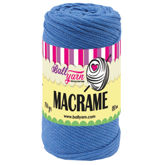 Macrame -602 ORTA MAVİ