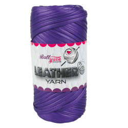 LEATHER YARN -MAT MOR