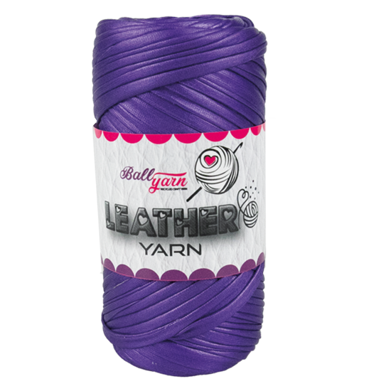 LEATHER YARN -MAT MOR