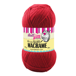 SLİM MACRAME -401 KIRMIZI