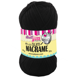 SLİM MACRAME -101 SİYAH