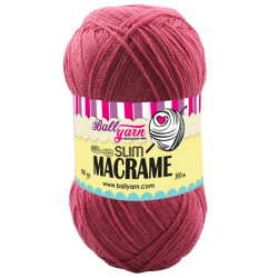 SLİM MACRAME - 404 KOYU PEMBE