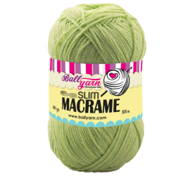 SLİM MACRAME - 803 FISTIK YEŞİLİ