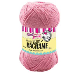 SLİM MACRAME - 405 PEMBE