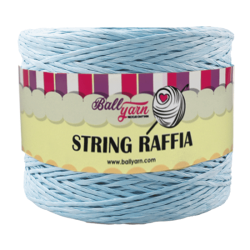 STRİNG RAFFİA- BEBE MAVİ