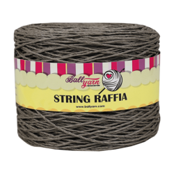 STRİNG RAFFİA- KOYU GRİ