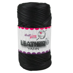 LEATHER YARN -MAT SİYAH