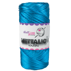 METTALIC YARN -TURKUAZ