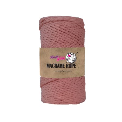 3 mm Macrame Rope 250 gr - Nar Çiçeği