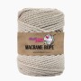 3 mm Macrame Rope 500 gr - Açık Bej