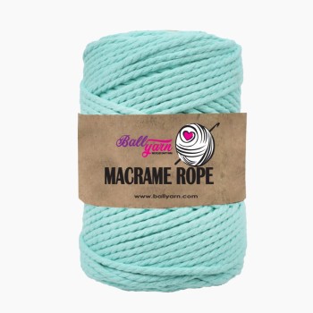 3 mm Macrame Rope 500 gr - Mint