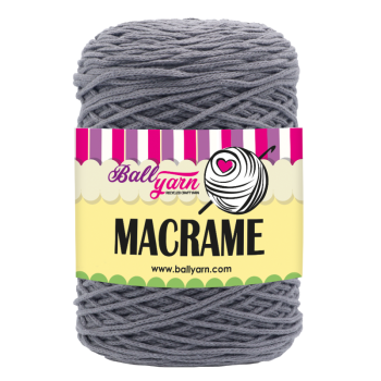 Macrame - Koyu Gri