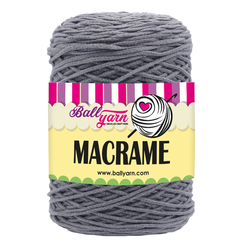 Macrame - Koyu Gri