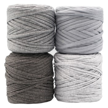 Mini 4'lü Penye İp - Gri Tonları