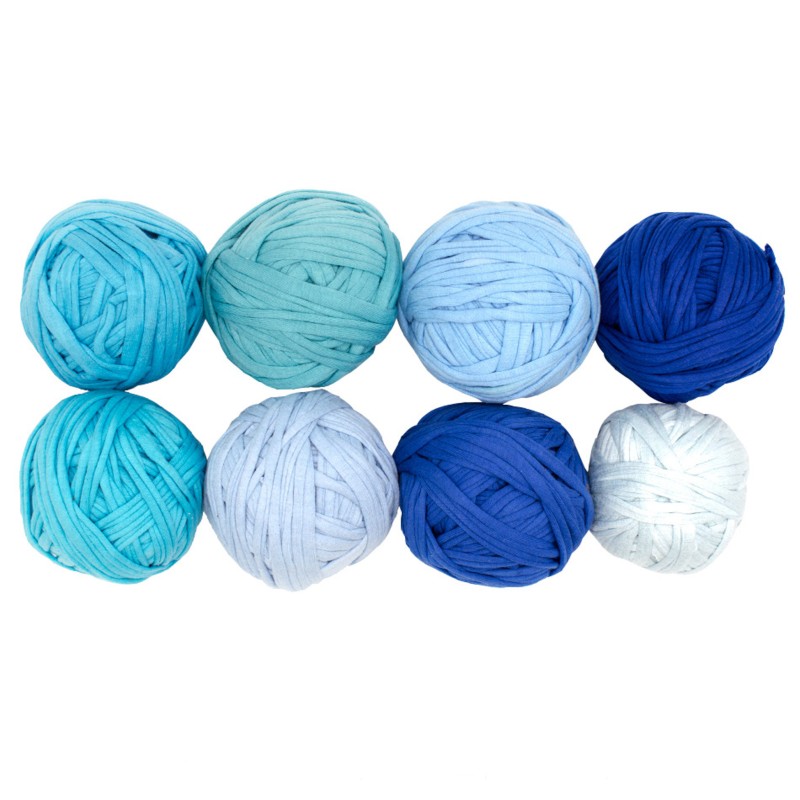 8'li Mini Penye-Mavi Tonları