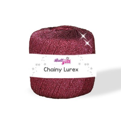 Chainy Lurex - Bordo