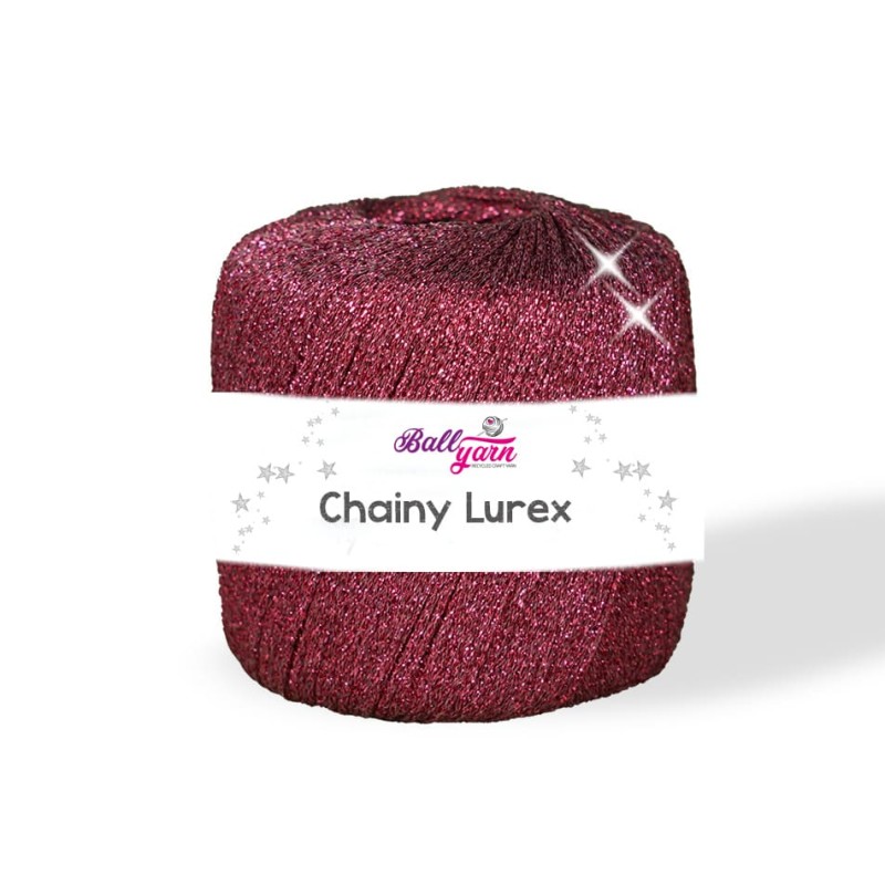 Chainy Lurex - Bordo