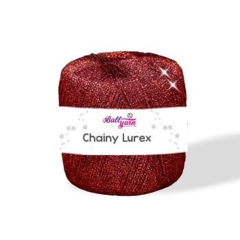 Chainy Lurex - Kırmızı