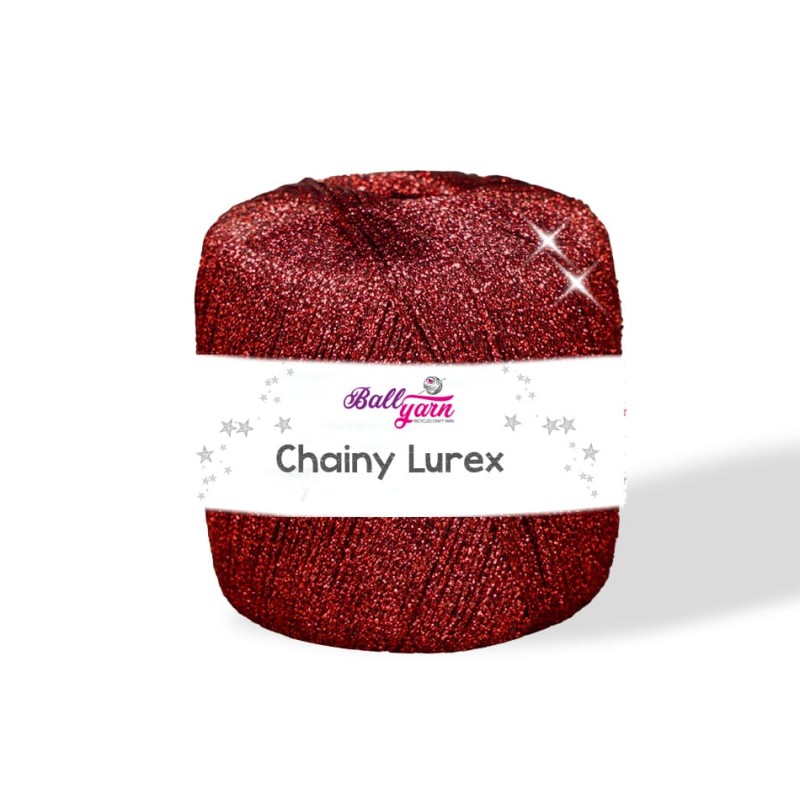 Chainy Lurex - Kırmızı