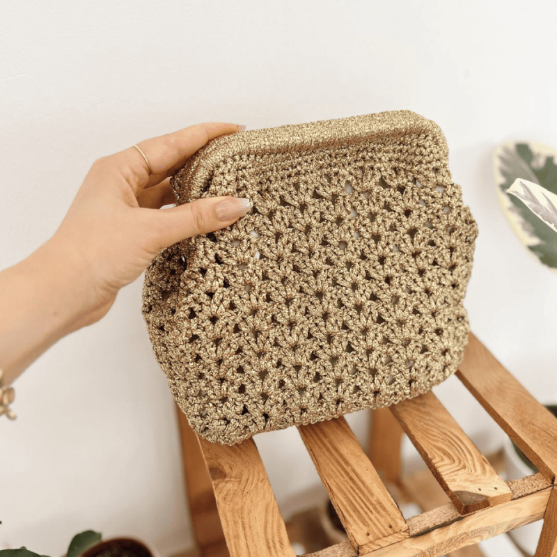 Chainy Lurex - Beyaz