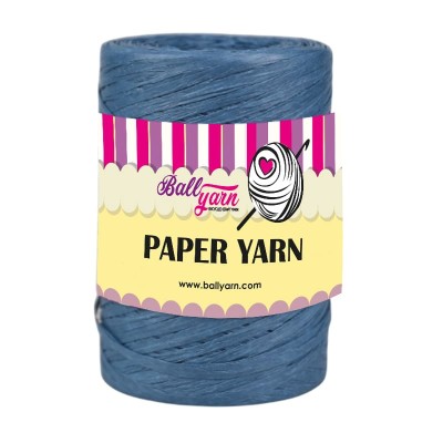 Paper Yarn - Kot Mavi