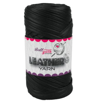 Mat Deri İp - Siyah