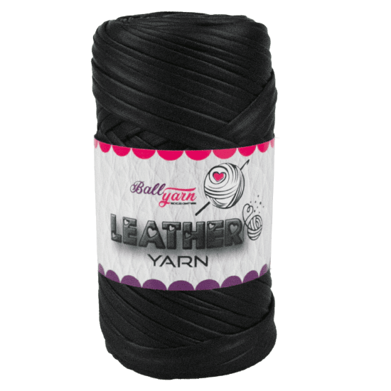 Mat Deri İp - Siyah