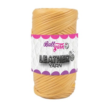 Mat Deri İp - Hardal