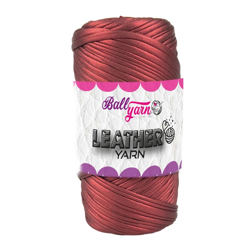 Mat Deri İp - Kırmızı