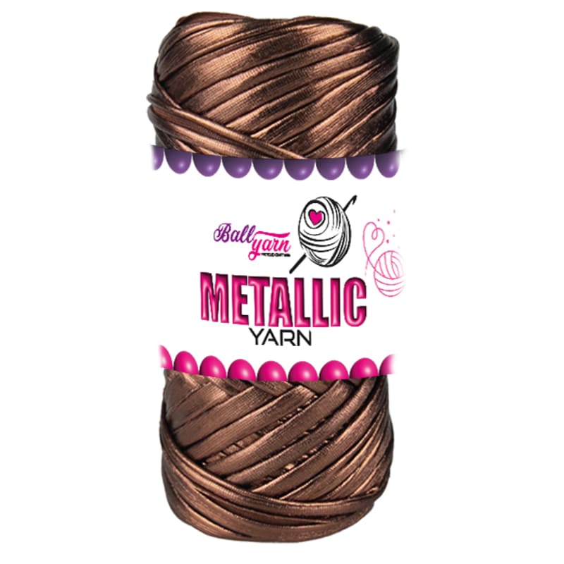 Metalik Deri İp - Bakır