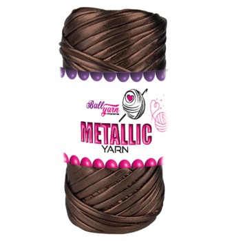 Metalik Deri İp - Bronz