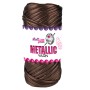 Metalik Deri İp - Bronz