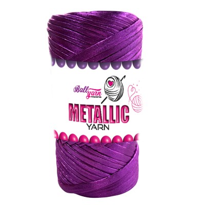 Metalik Deri İp - Fuşya