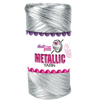 Metalik Deri İp - Gümüş