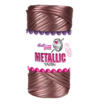 Metalik Deri İp - Rose Gold