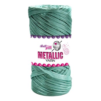 Metalik Deri İp - Su Yeşili