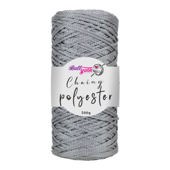 Polyester Macrame - Gümüş