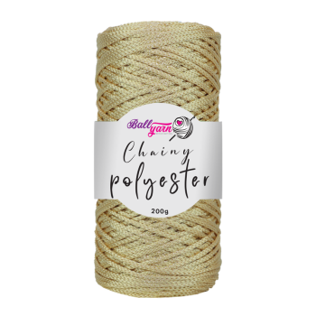 Polyester Macrame - Gold