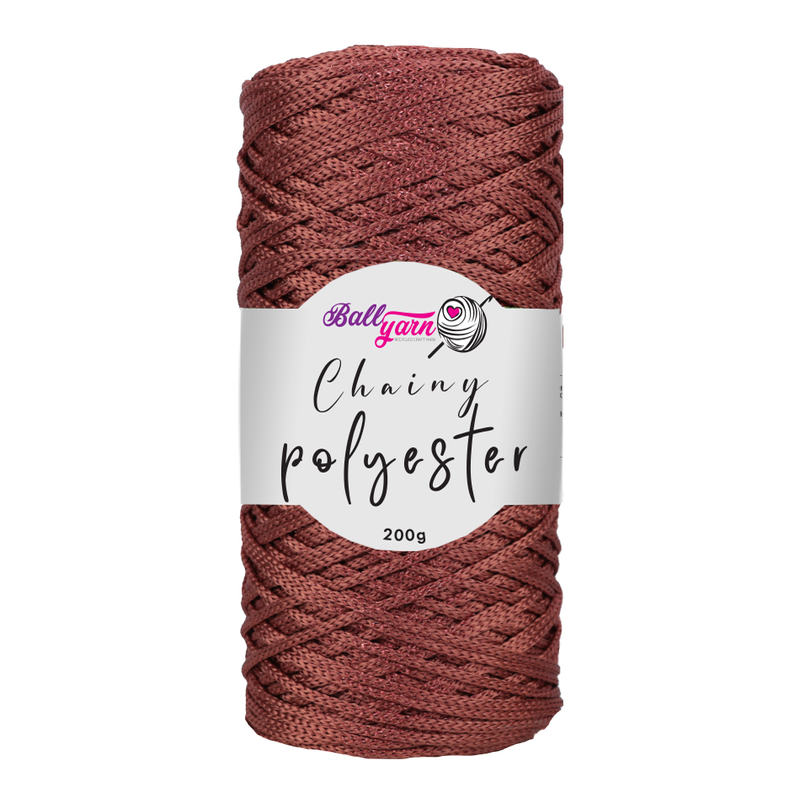 Polyester Macrame - Kiremit