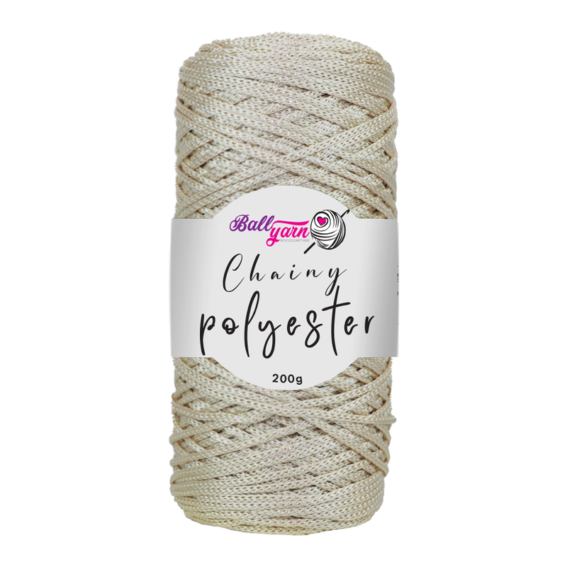 Polyester Macrame - Bej