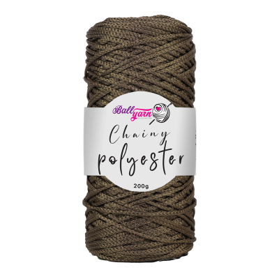 Polyester Macrame - Kahverengi