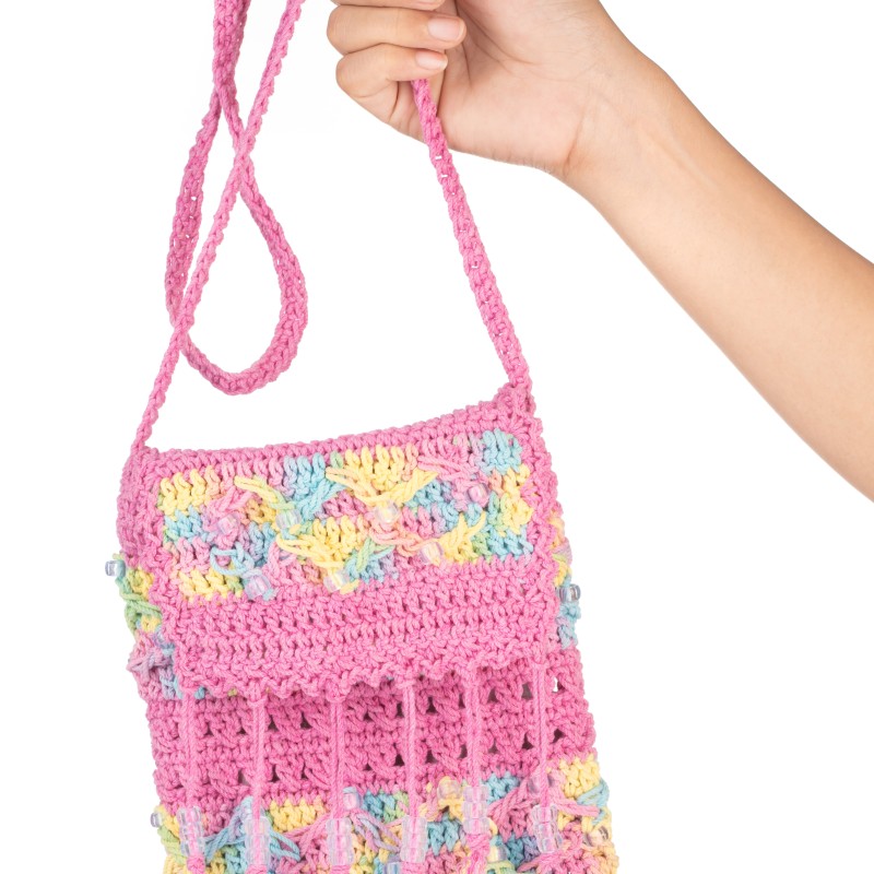 Polyester Macrame - Pudra