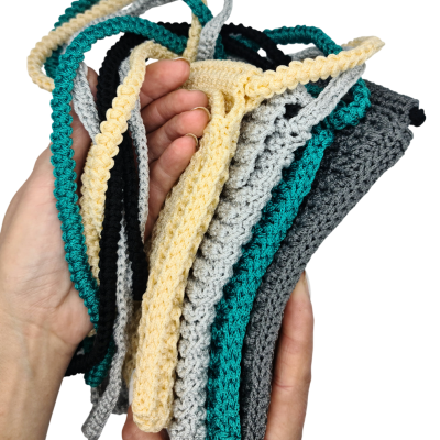 Polyester Macrame - Pudra