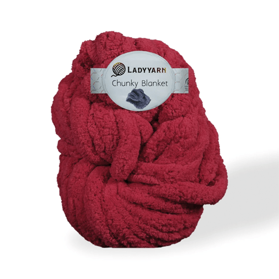 Chunky Blanket - Kırmızı