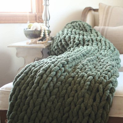 Chunky Blanket - Lila